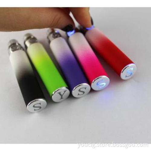 Huge vapor durable Led Light battery  hottest e-cigs ego-Y